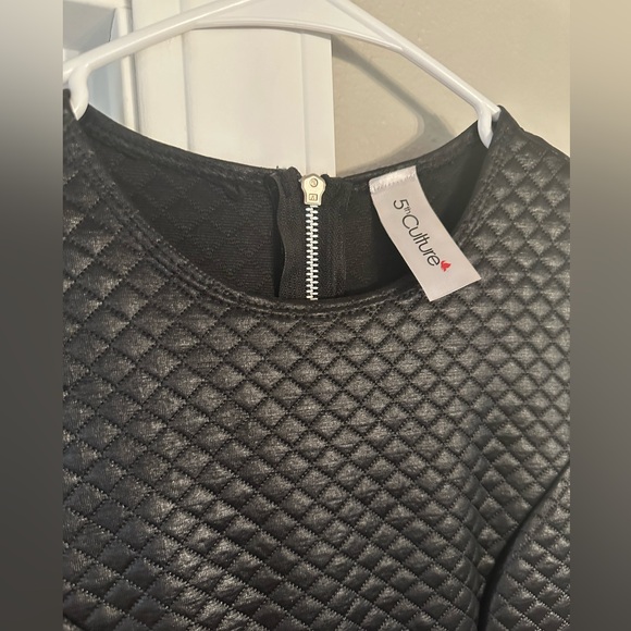 Women’s Black Mini Dress - Picture 3 of 6